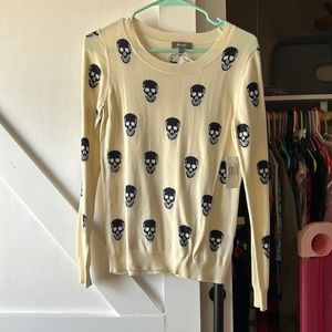 Neiman Marcus Skull Sweater